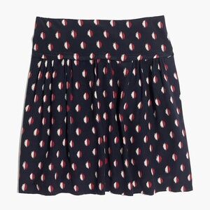Madewell Silk A-Line Mini Skirt, Size 6